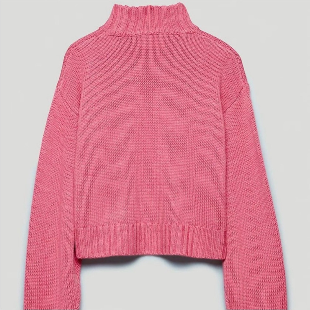 Aritzia Wilfred Cropped Sweater